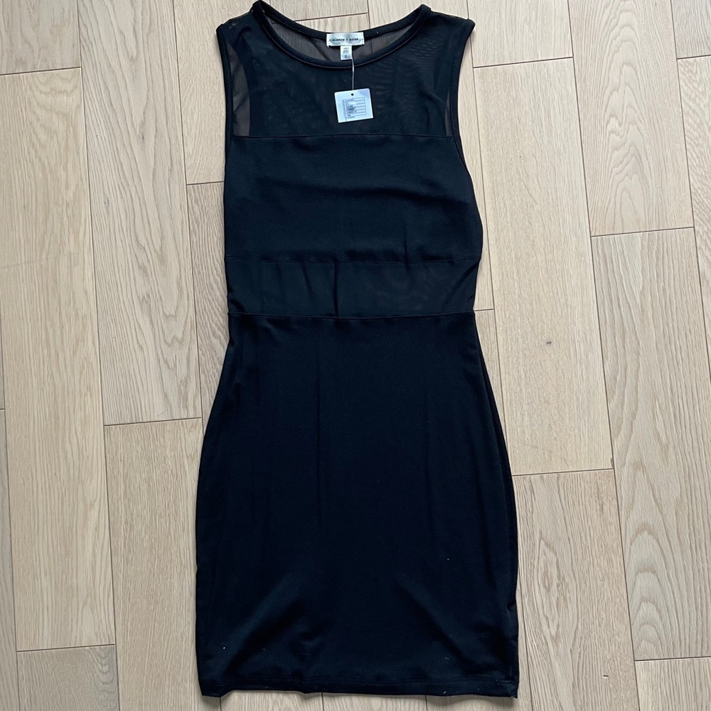 Silence + noise little black dress size small